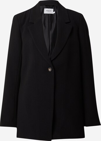 Blazer 'Barbine' di MSCH COPENHAGEN in nero: frontale