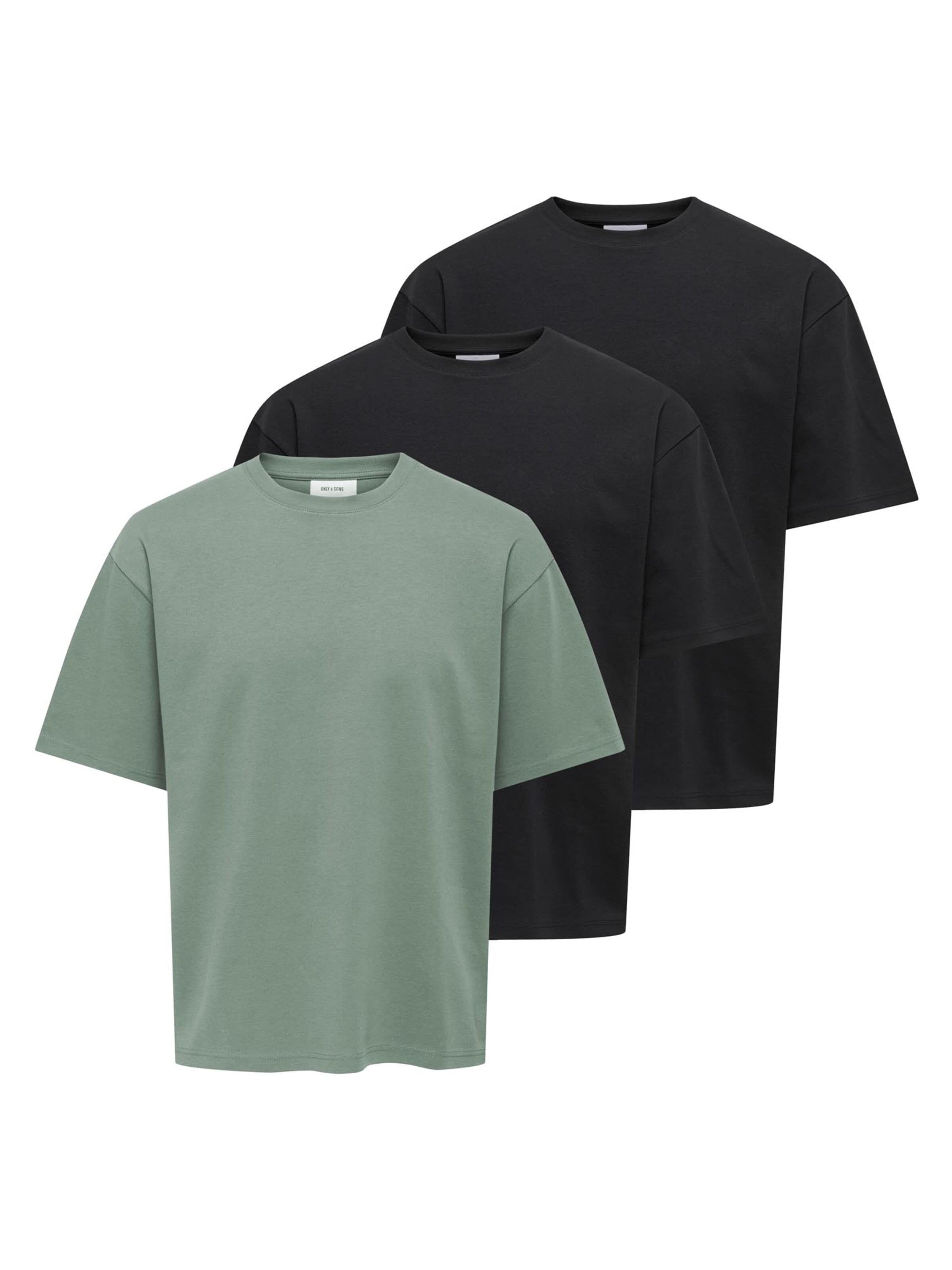 Only & Sons Shirt 'Caspian'‌‌‌‌‌‌‌‌‌ in Grün: Vorderseite