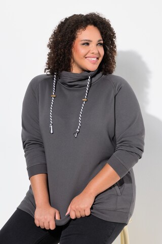 Ulla Popken Sweatshirt in Grijs