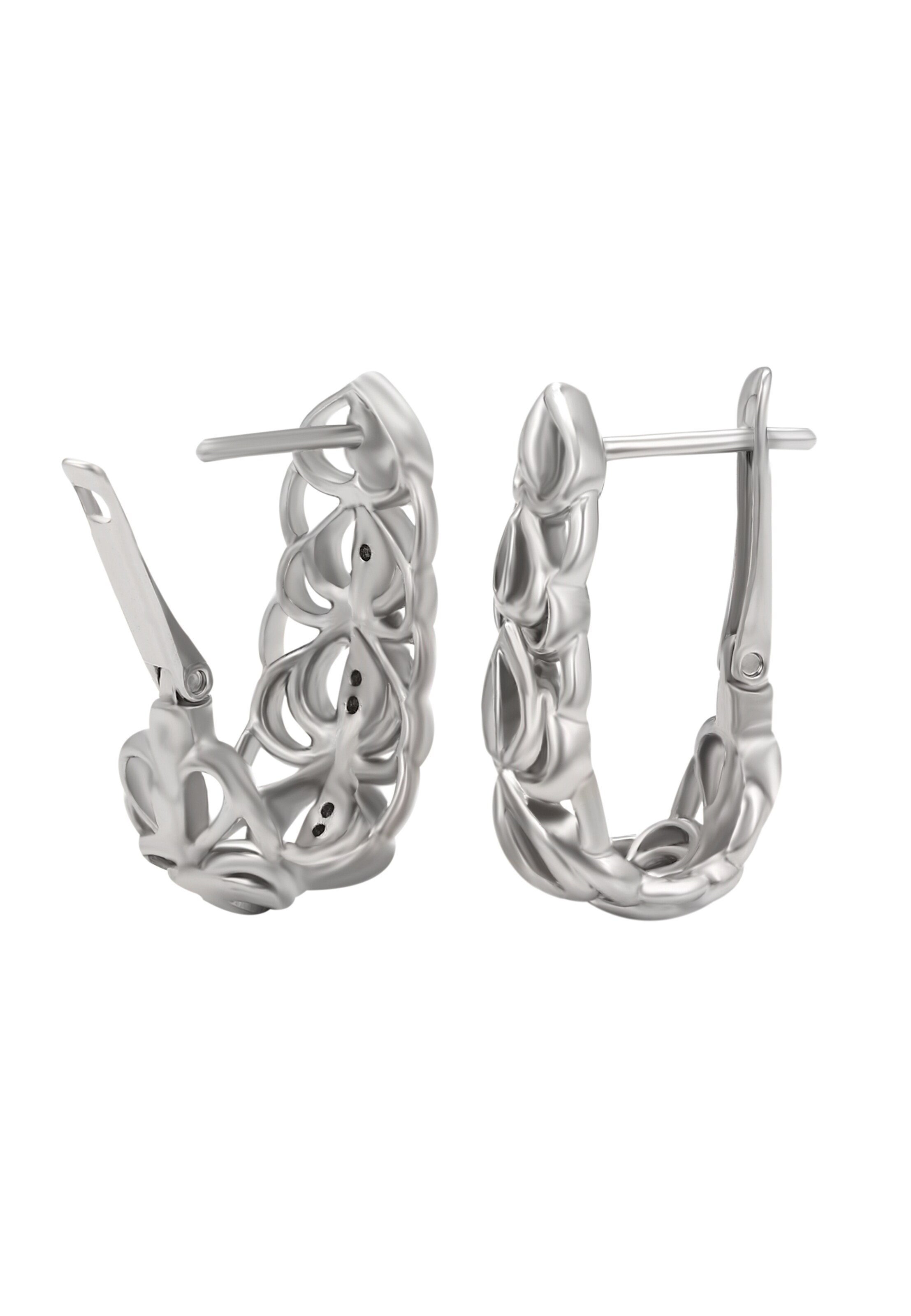Boucles d'oreilles faina en argent