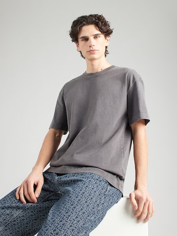 HOLLISTER Póló - szürke: elől