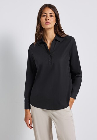 STREET ONE Blouse in Black: front