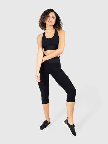 Skinny Pantalon de sport 'Anita' Smilodox en noir