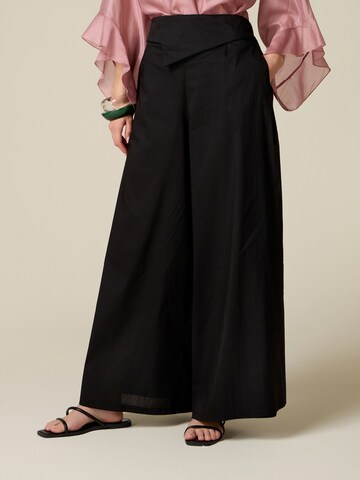 Baggy Pantaloni di oltre in nero