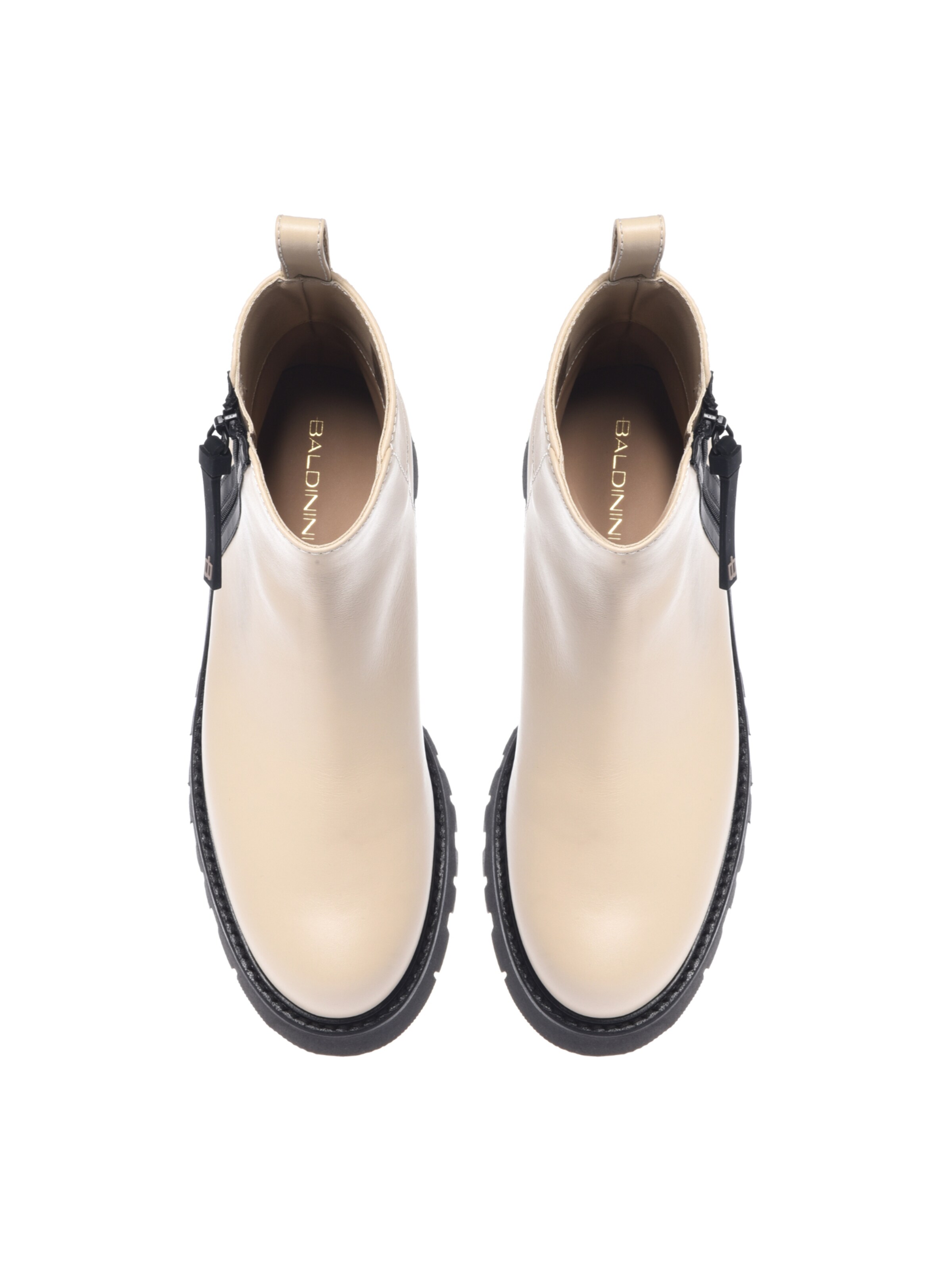 BALDININI Chelsea boots in Beige