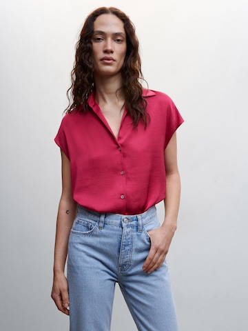 MANGO Blouse 'SASSA' in Red: front