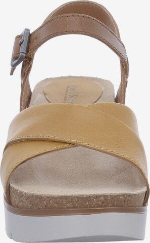 JOSEF SEIBEL Strap Sandals in Brown