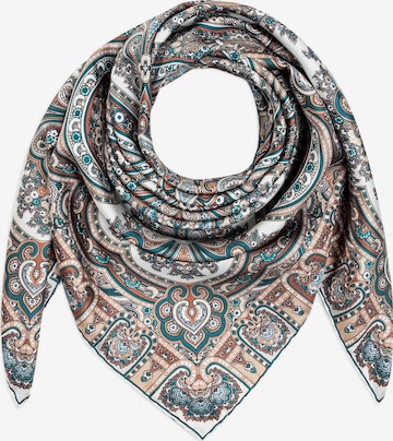 Foulard ' Paisley Star ' di Roeckl in beige: frontale