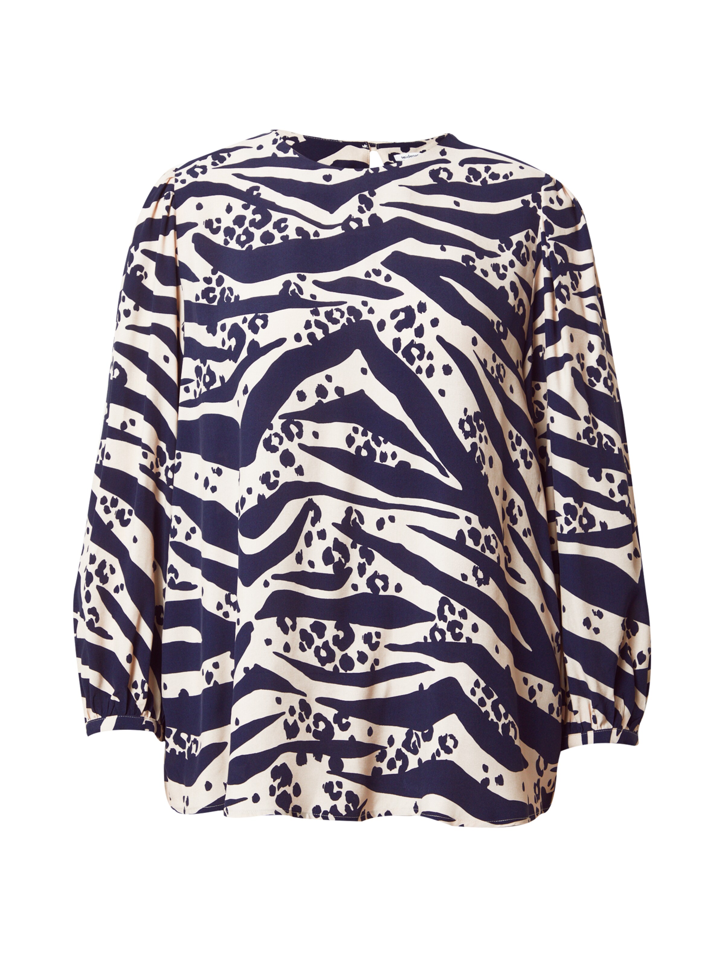 SEIDENSTICKER Blouse 'Schwarze Rose' in Blue: front