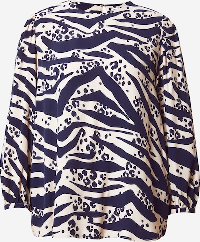 SEIDENSTICKER Bluza 'Schwarze Rose' u boja slonovače / mornarsko plava, Pregled proizvoda