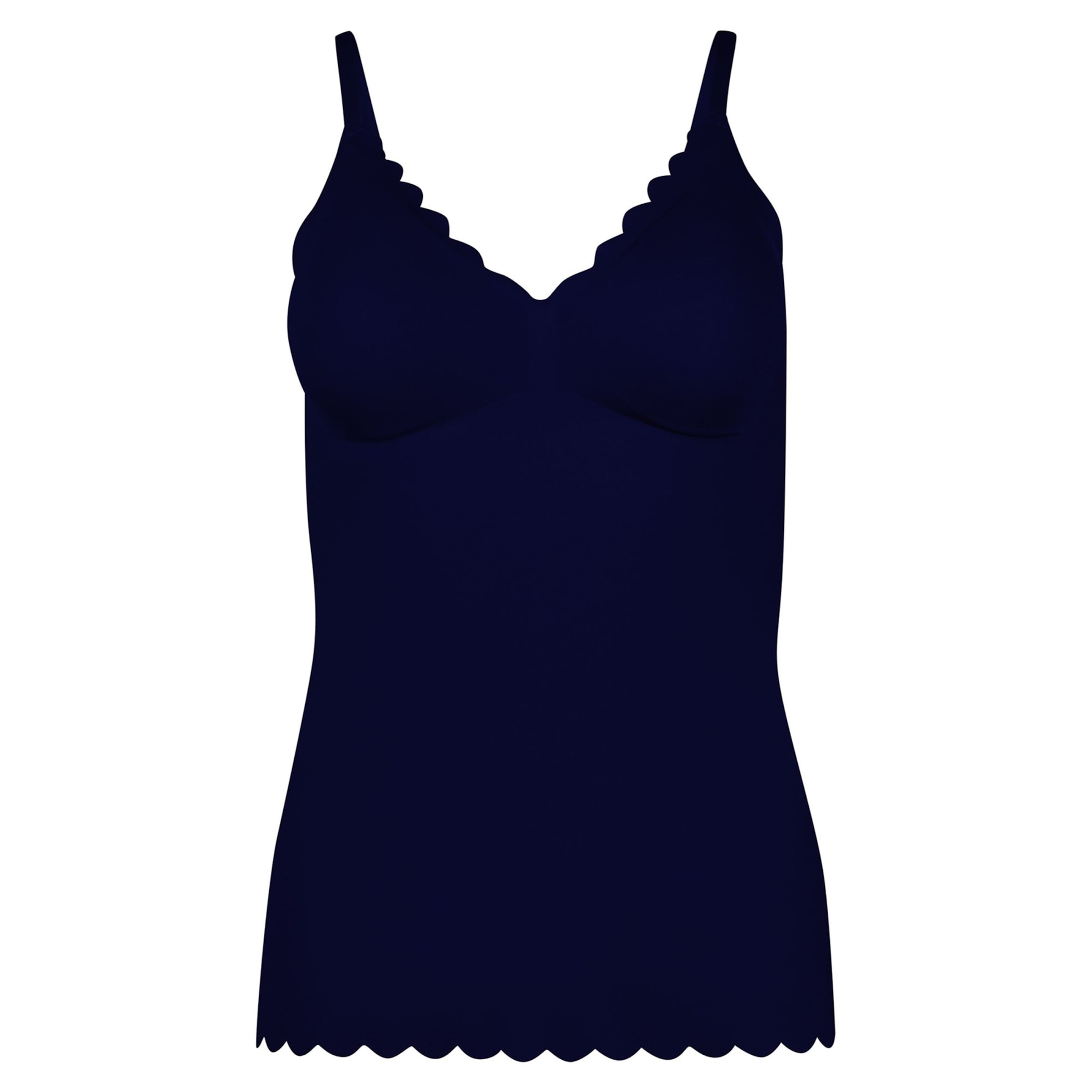 Skiny - Camiseta térmica en azul: frente