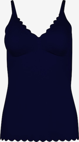 Skiny - Camiseta térmica en azul: frente