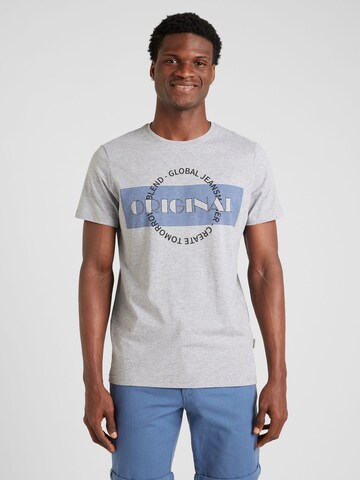 BLEND - Camiseta en gris: frente