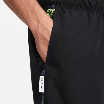 NIKE Regular Workout Pants in Black