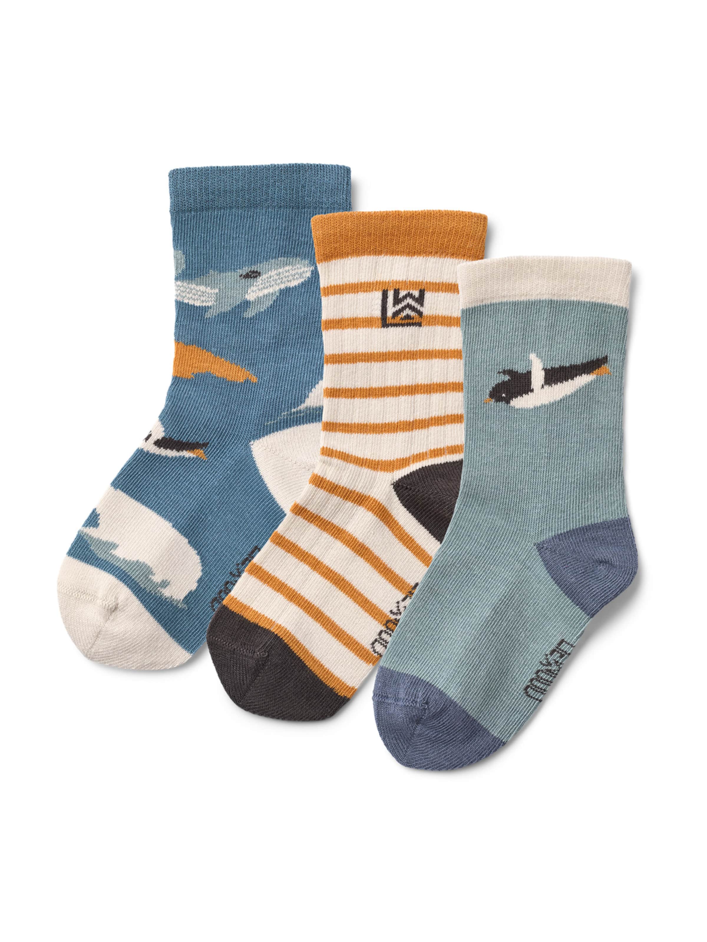 Liewood - Calcetines 'Silas' en beige: frente