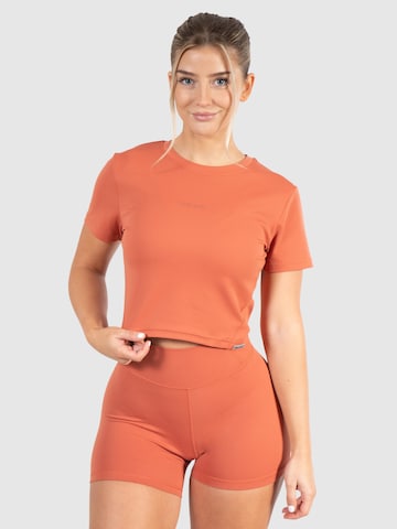 Smilodox Functioneel shirt 'Advance Pro' in Oranje: voorkant