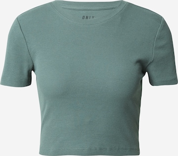 T-shirt 'BETTY' ONLY en vert : devant