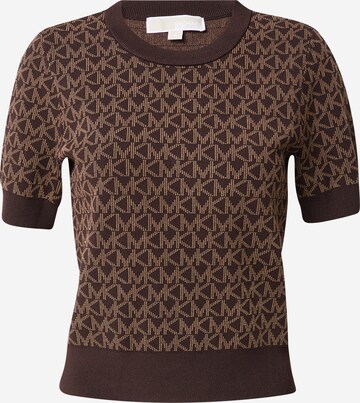 MICHAEL Michael Kors Sweatshirt i brun: framsida