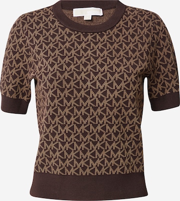 MICHAEL Michael Kors Sweatshirt i brun: forside