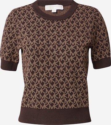 MICHAEL Michael Kors Sweatshirt in Bruin: voorkant