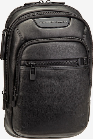 Porsche Design Rucksack 'Roadster' in Schwarz: Vorderseite