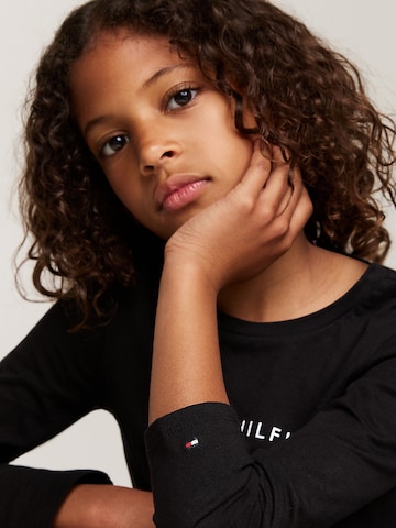 TOMMY HILFIGER Regular Shirt 'Essential' in Schwarz