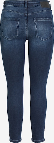 PIECES Slimfit Jeans 'Delly' in Blauw