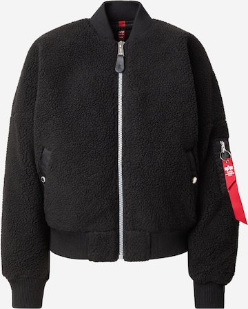 ALPHA INDUSTRIES Демисезонная куртка 'MA-1 VF' в Черный: спереди