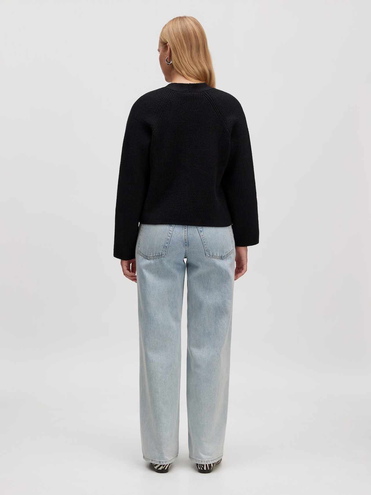 EDITED Produkte Strickjacke 'Logan' schwarz