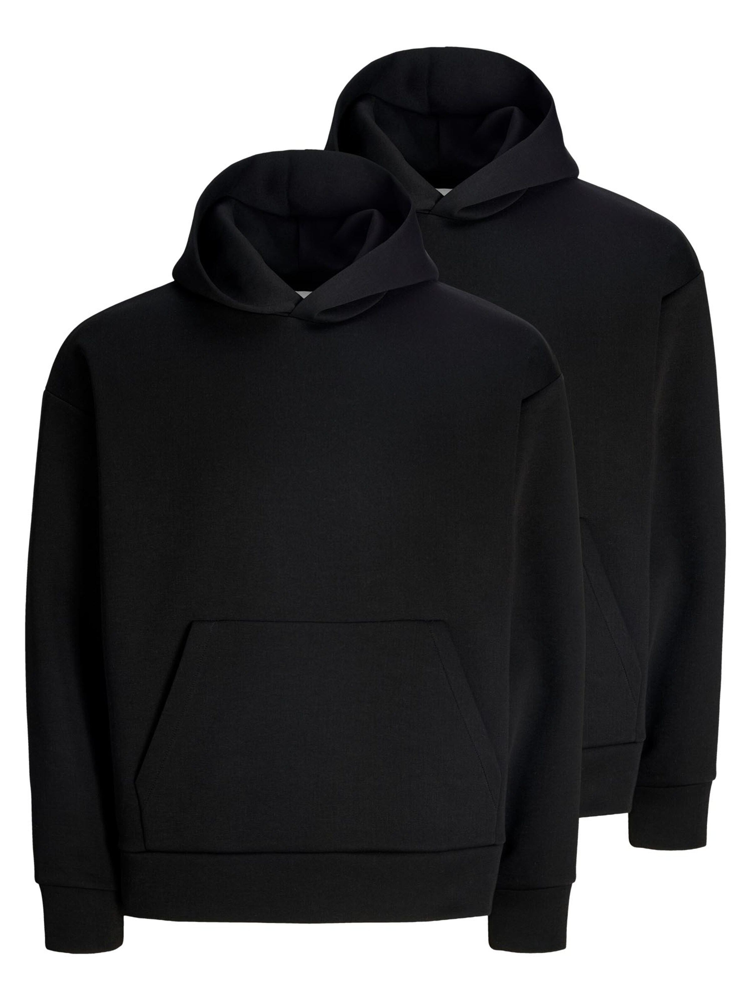 JACK & JONES Sweatshirt 'Barron' in Black: front