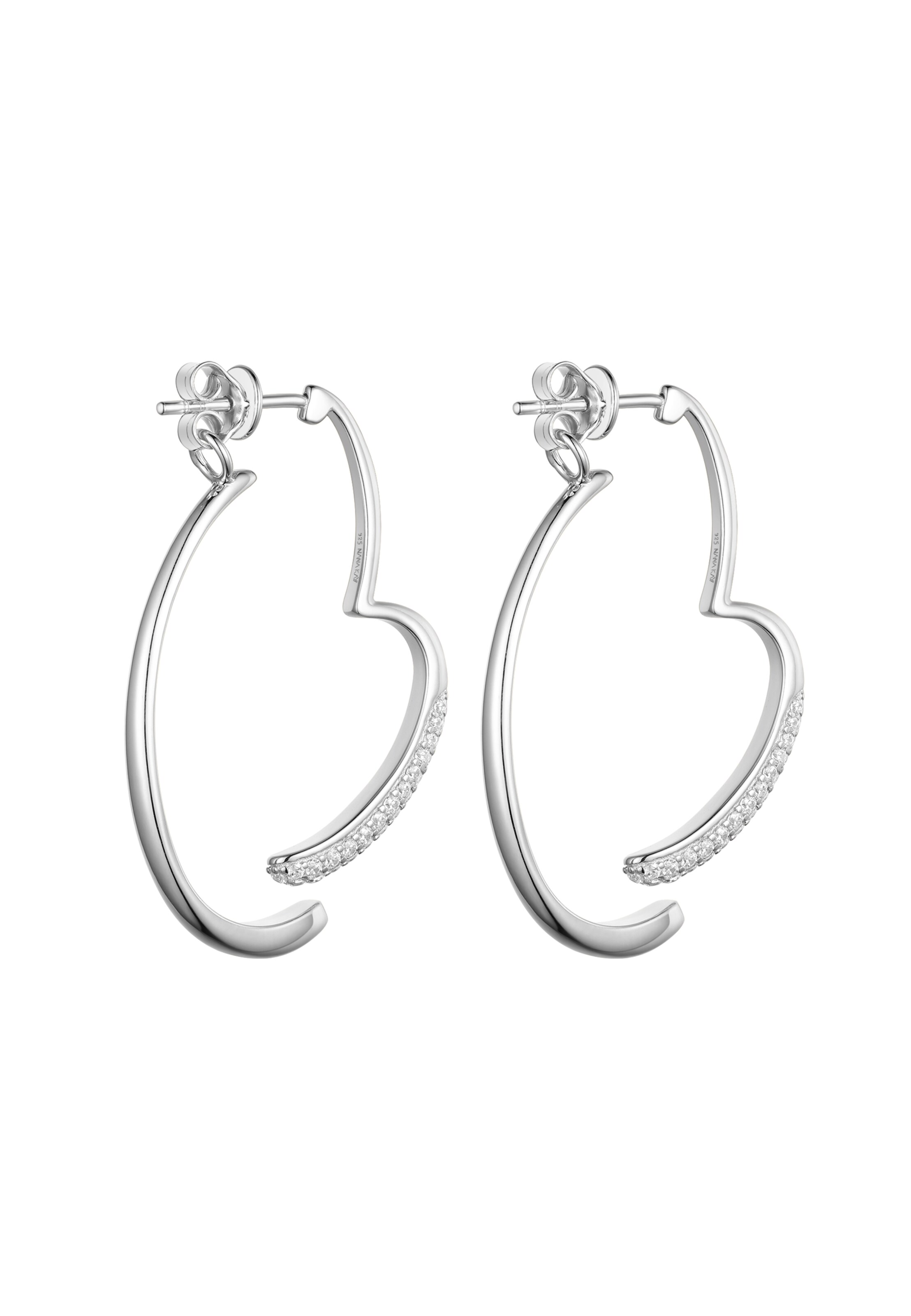 Nana Kay Earrings 'Pure Love' in Silver