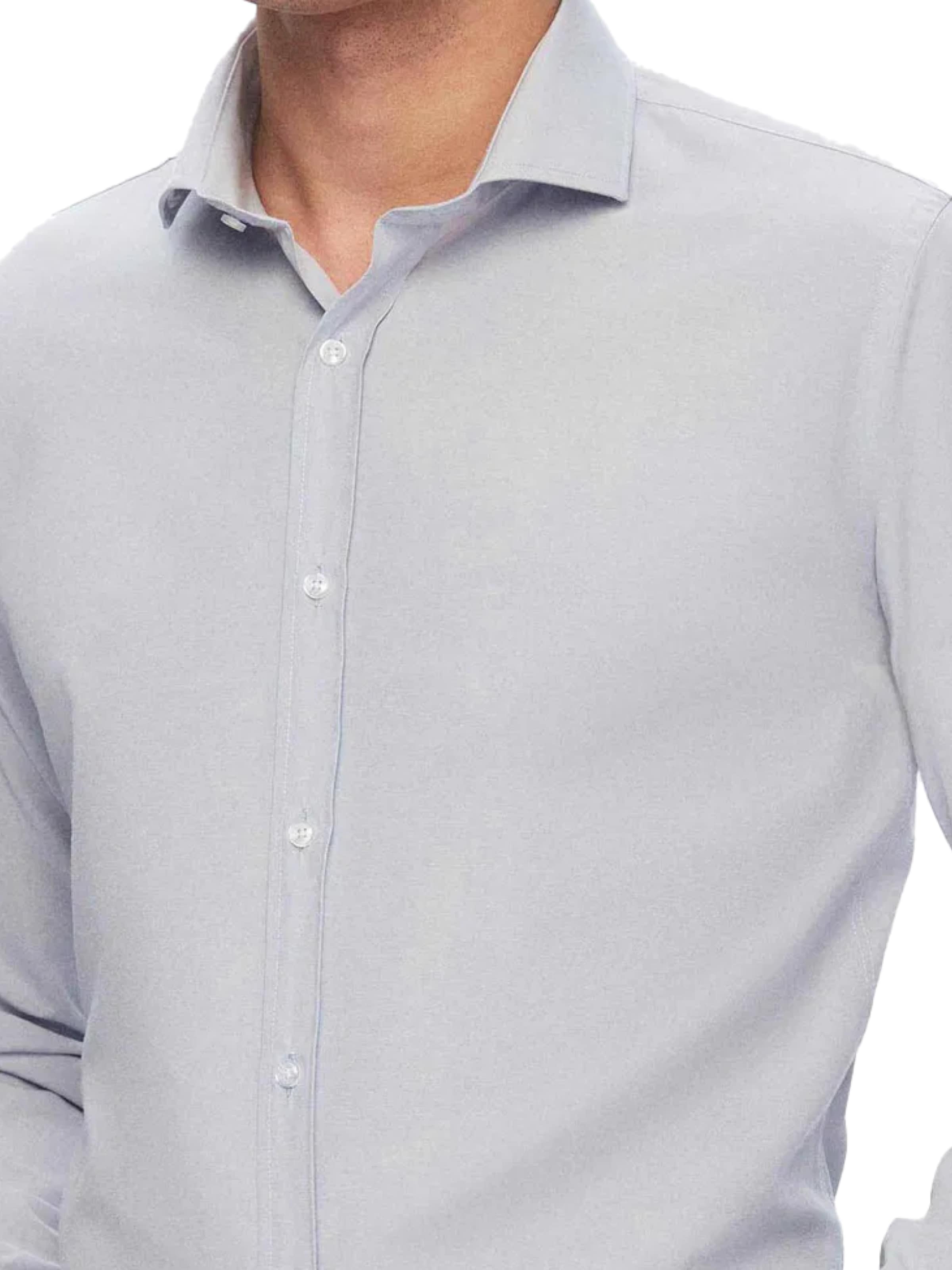 D’S Damat Regular fit Overhemd in Grijs