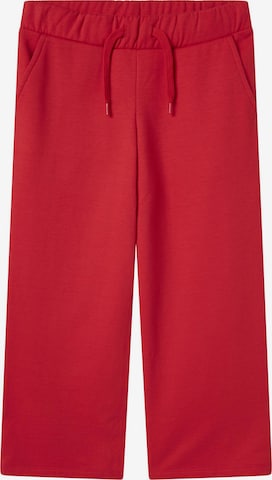 Wide leg Pantaloni di NAME IT in rosso: frontale