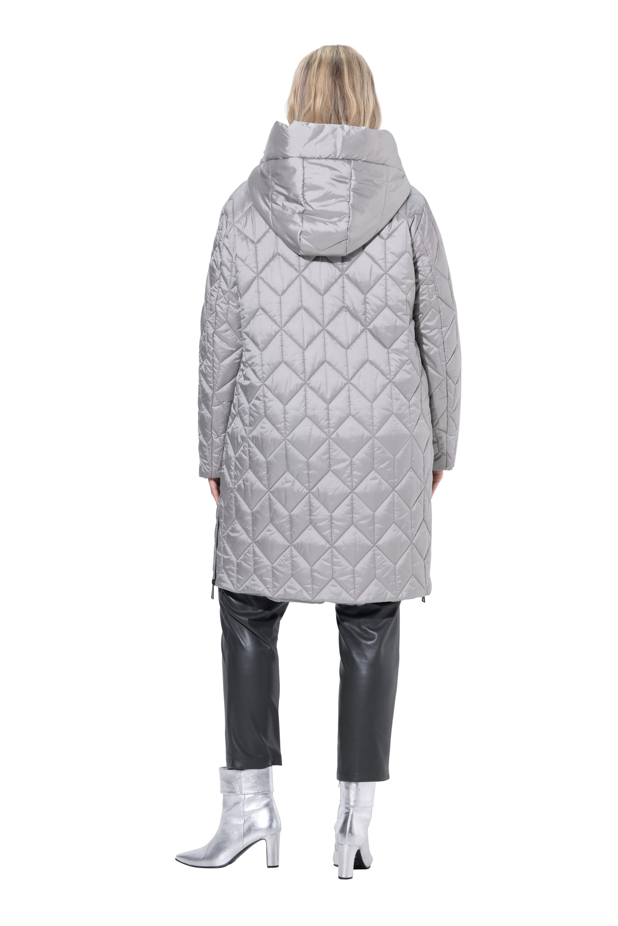 Ulla Popken Mantel in Grau