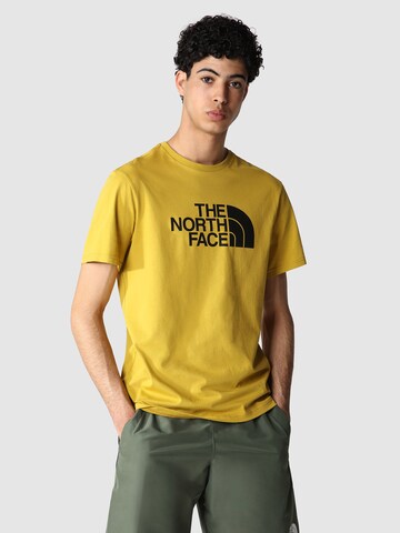 THE NORTH FACE Regular fit Тениска в жълто: отпред