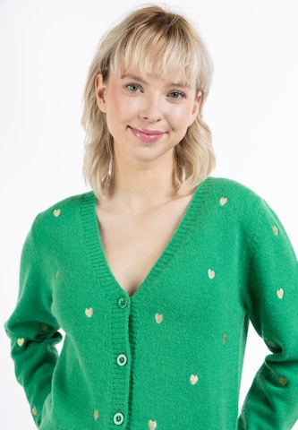 Cardigan MYMO en vert