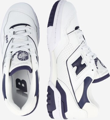 Baskets basses '550' new balance en blanc