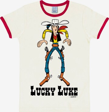 LOGOSHIRT Shirt 'Lucky Luke' in Mixed colors: front