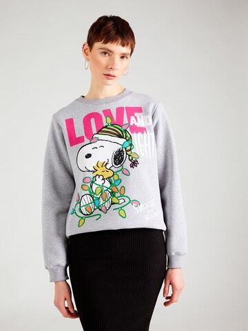 PRINCESS GOES HOLLYWOOD Sweatshirt 'Love and light' i grå: forside