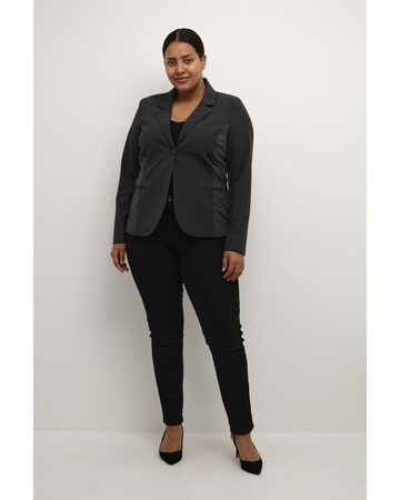 KAFFE CURVE Blazer 'Jia' in Grau