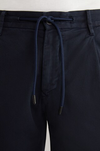 JOOP! Jeans Regular Pleat-Front Pants in Blue