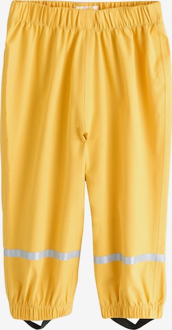 Next Tapered Toiminnalliset housut värissä keltainen: etupuoli