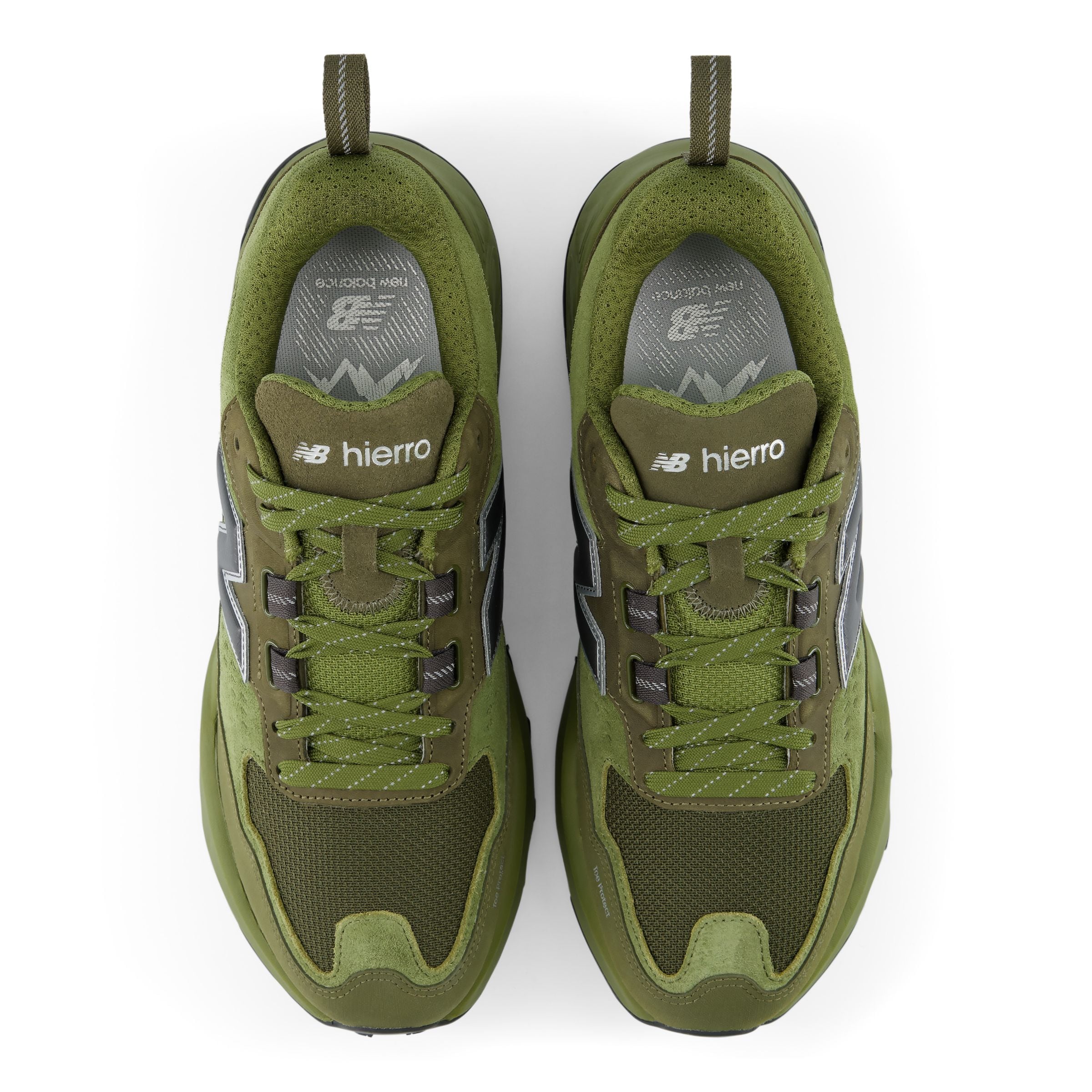 Scarpa da corsa 'Fresh Foam X Hierro Trek' di new balance in verde