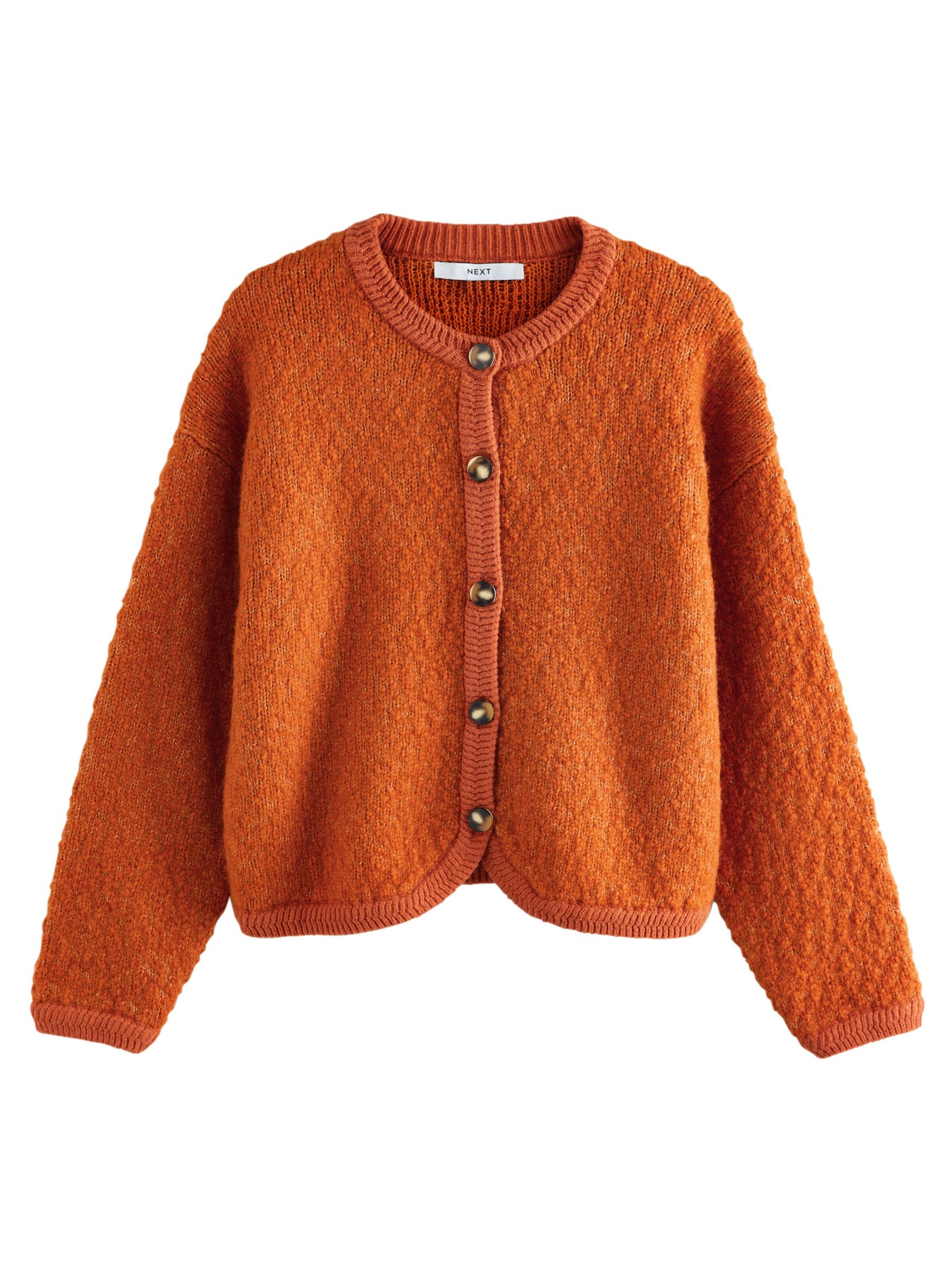 Next Kardigán - Oranžová: predná strana