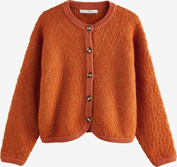 Next Gebreid vest in Oranje: voorkant