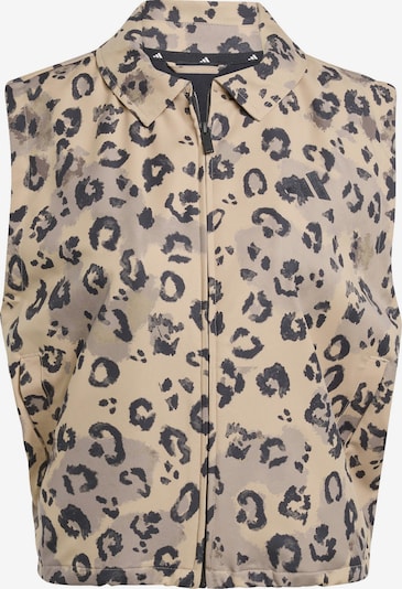 Sportinė liemenė iš ADIDAS SPORTSWEAR, spalva – glaisto spalva / ruda / juoda, Prekių apžvalga