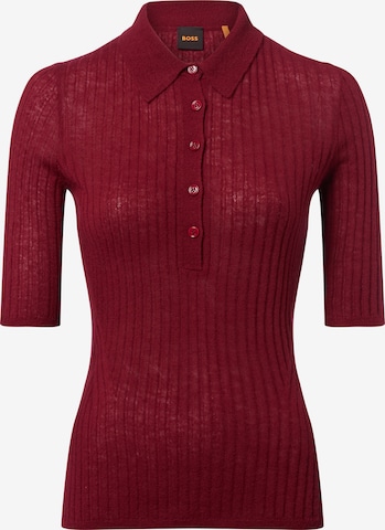 T-shirt 'Fugano ' BOSS en rouge : devant