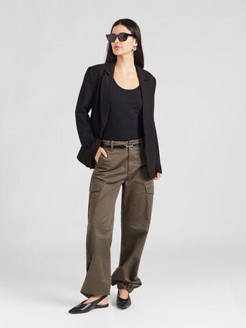 TOM TAILOR Top in Schwarz