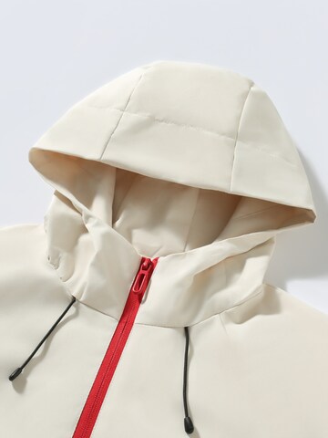 YOUTHUP Athletic Jacket 'Kombi' in White