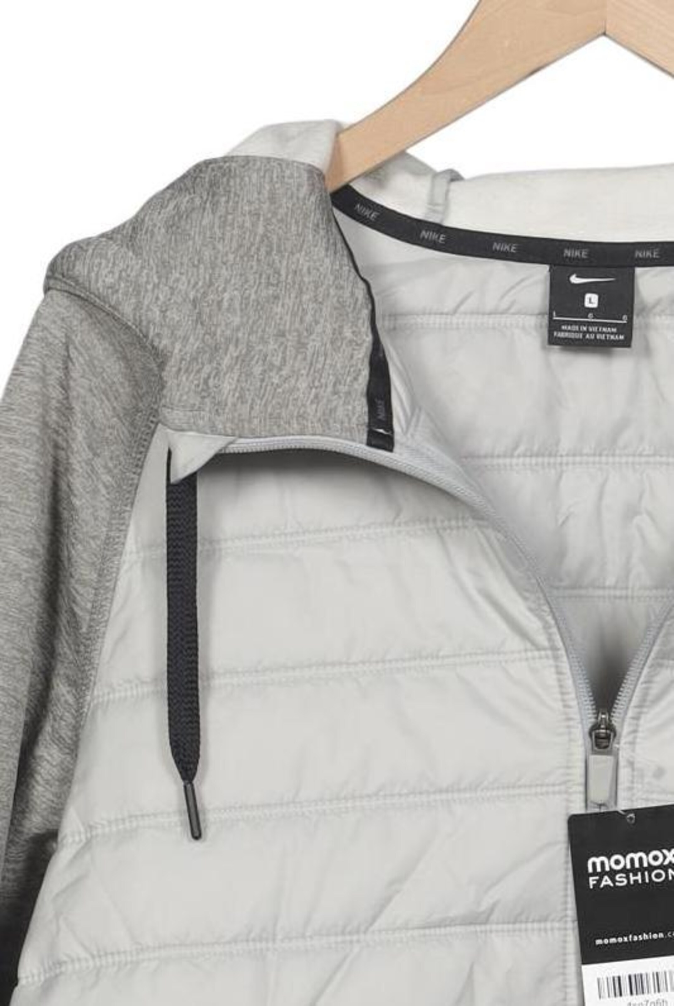 NIKE Jacket & Coat in L in Grey